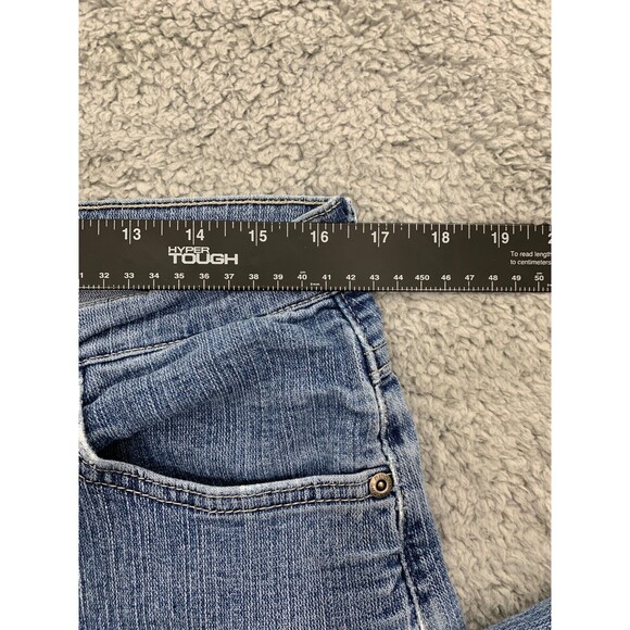 Lee Riders Women's Denim Blue Jeans - Straight Leg 5 Pocket Design - Picture 7 of 11